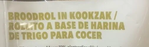 Broodrol in kookzak