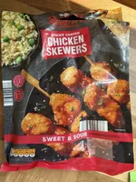 Sticky Coated Chicken Skewers Sweet And Sour