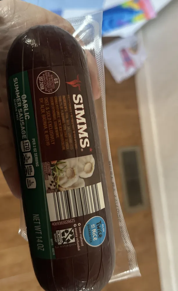Garlic summer sausage