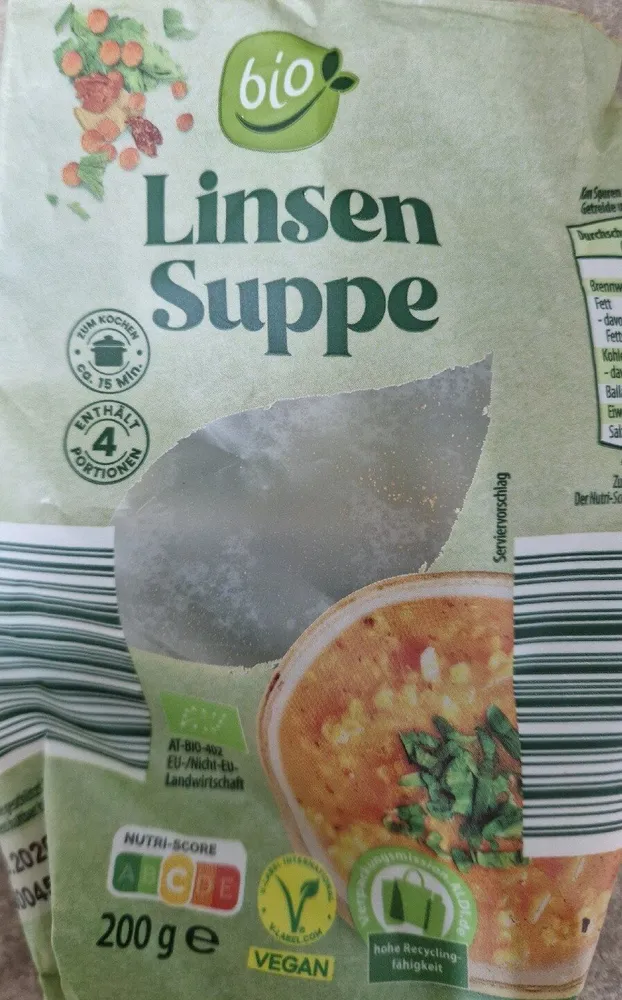 Bio-Linsensuppe