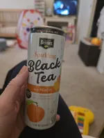 Sparkling Black Tea With Peach