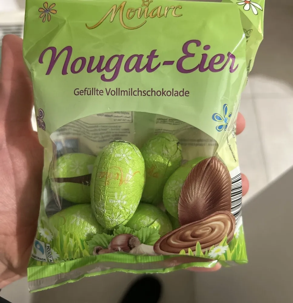 Nougat-Eier