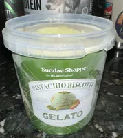 Pistachio Biscotti Gelato