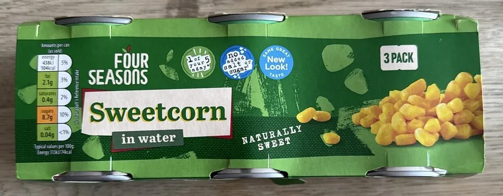 Sweetcorn In Water