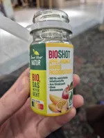 Bio-Shot - Apfel, Ingwer, Mango, Passionsfrucht