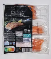 Schottische Lachsfilets mit Haut