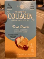 PREBIOTIC COLLAGEN DRINK MIX STICKS Fruit Punch