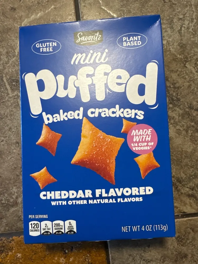 Mini Puffed Baked Crackers