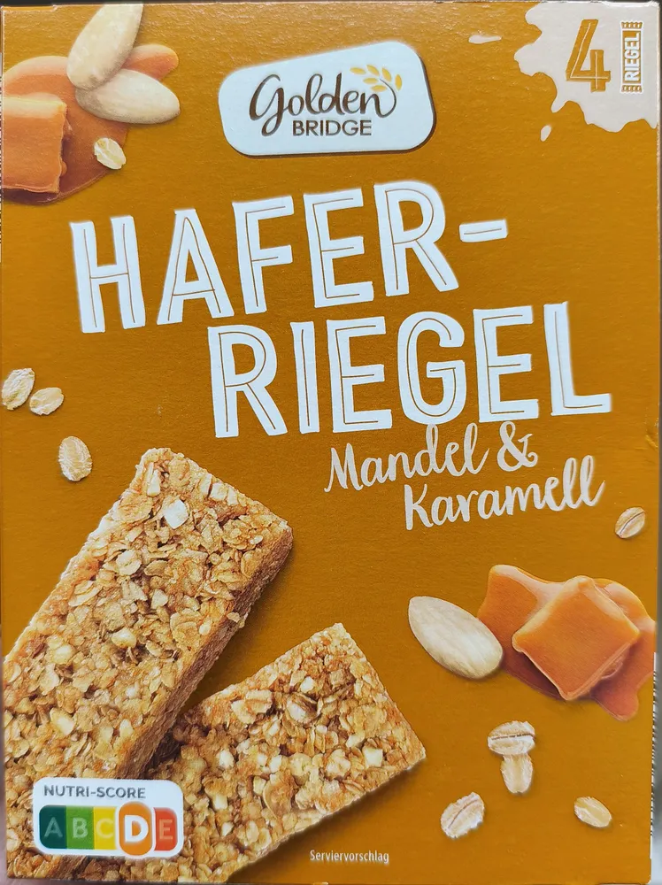 Hafer-Riegel Mandel & Karamell