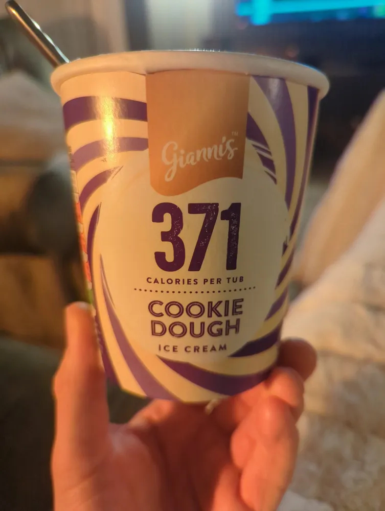 COOKIE DOUGH ICE CREAM