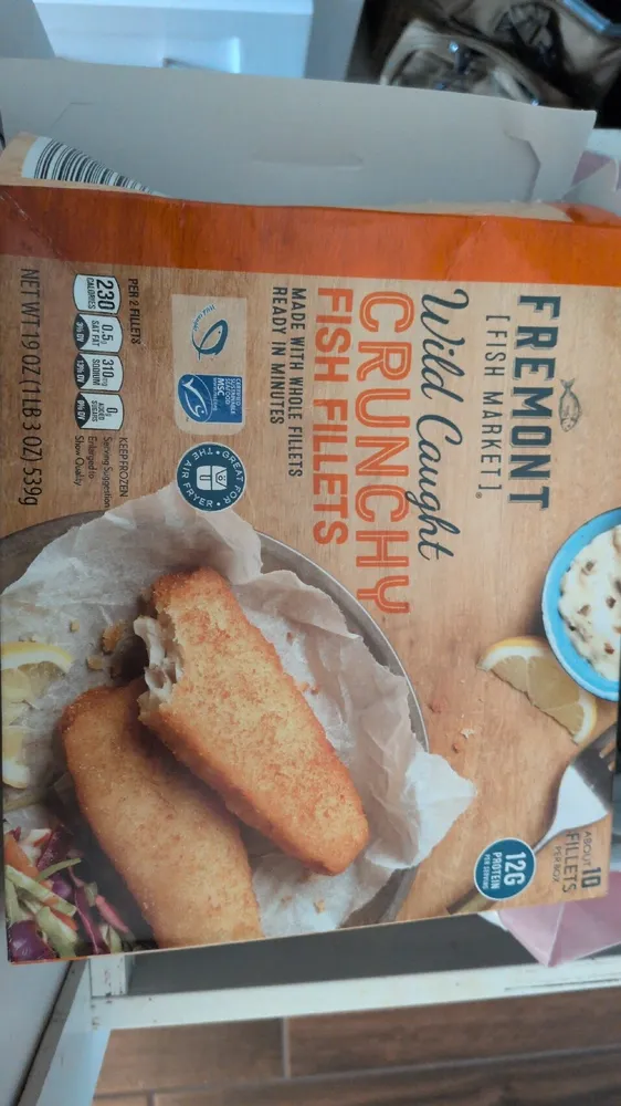 Wild Caught Crunchy Fish Fillets