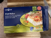 Fish Bake Alaska Pollock Fish Fillet Topped
