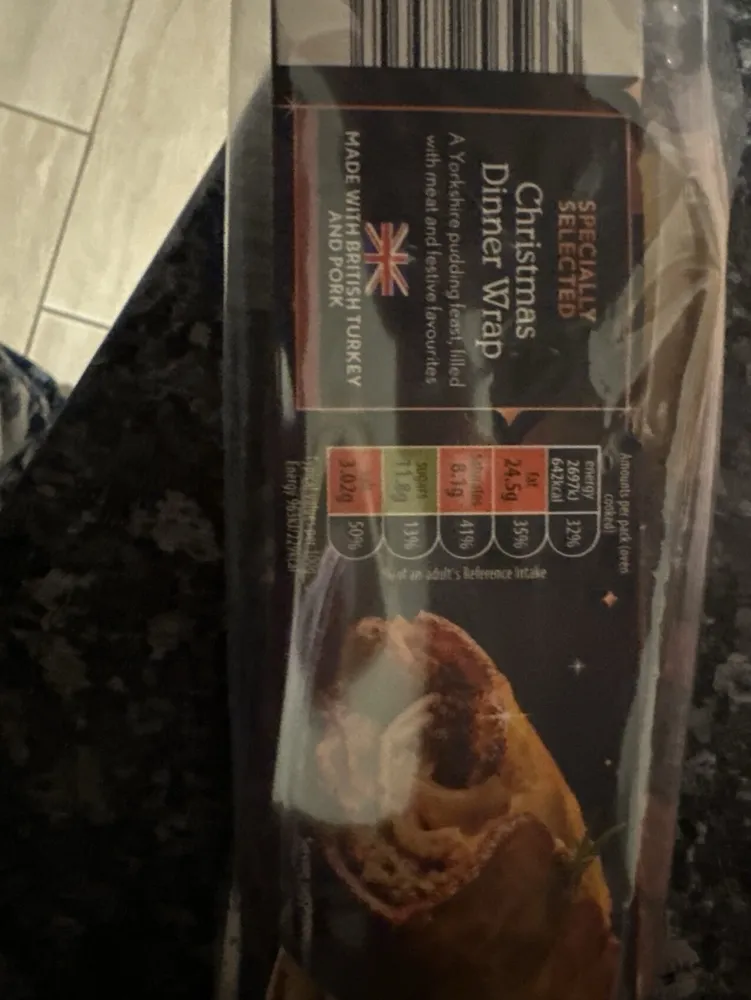 Christmas Dinner Wrap