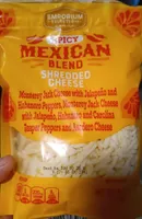 Spicy Mexican Blend shredded cheese