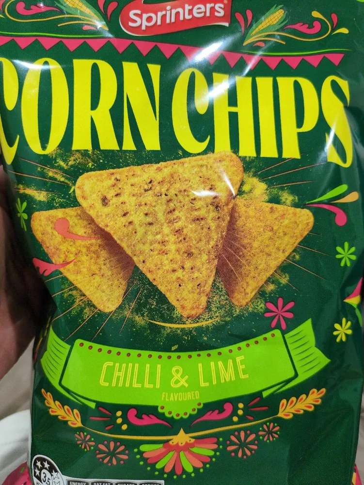 Corn Chips Chilli & Lime