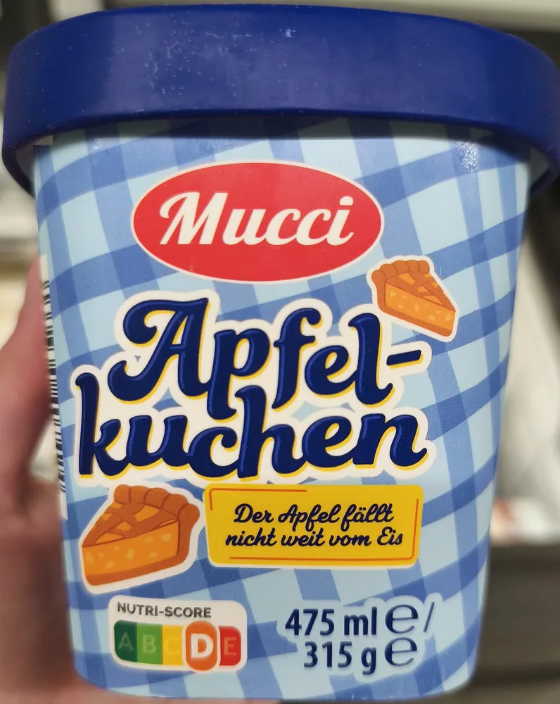 Premium-Eisbecher Apfelkuchen