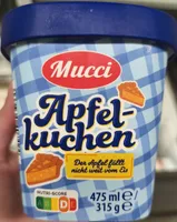 Premium-Eisbecher Apfelkuchen