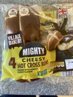 Mighty Cheese Hot Cross Bun