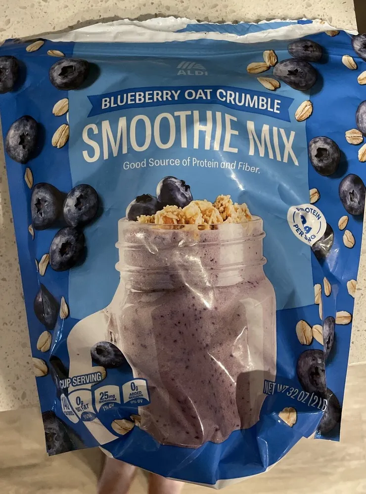 Blueberry Oat Crumble Smoothie Mix