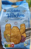 Schoko Häschen Vollmilchschokolade