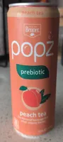 Popz Prebiotic Peach Tee