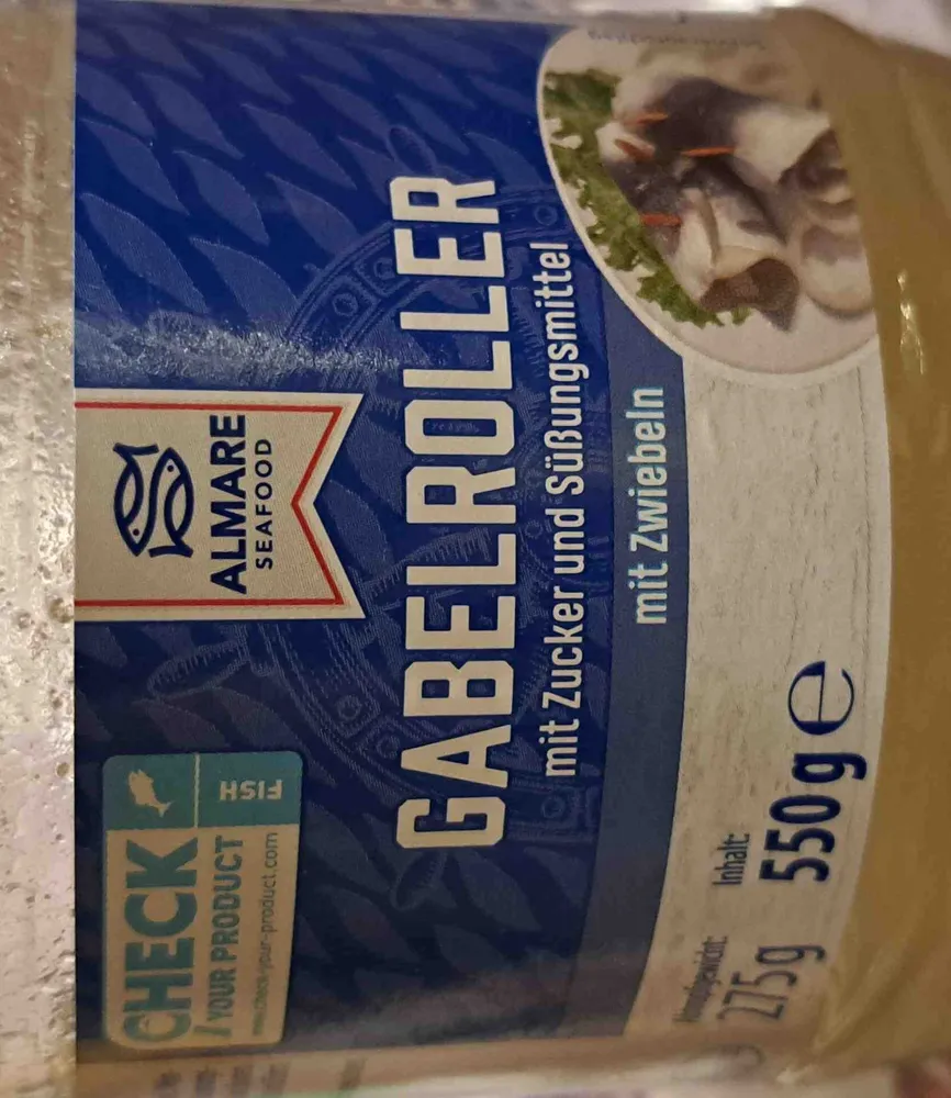 Gabelroller mit Zwiebel