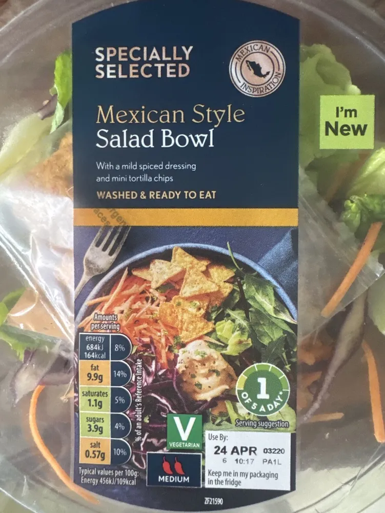 Mexican Style Salad Bowl
