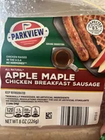 APPLE MAPLE CHICKEN BREAKFAST SAUSAGE