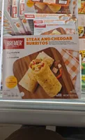Steak And Cheddar Burritos