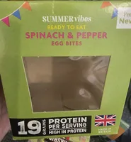 Spinach & Pepper Egg Bites