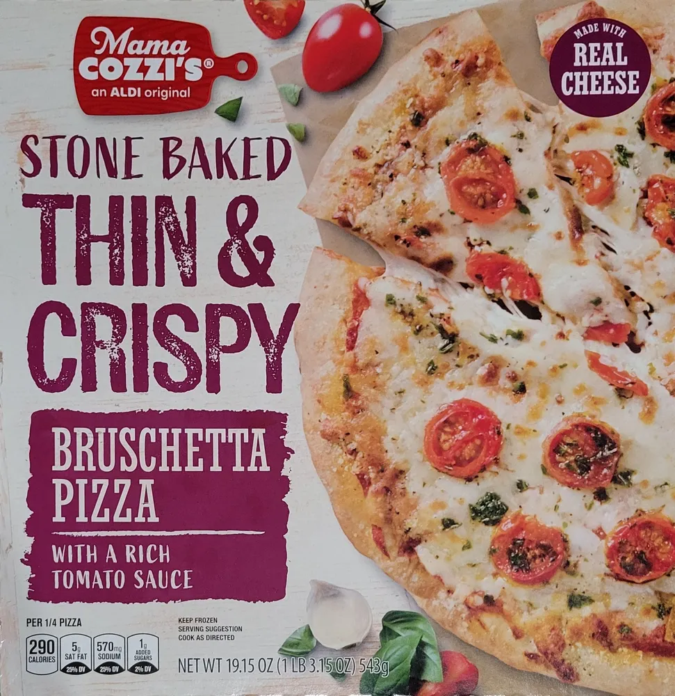 Bruschetta Stone Baked Thin Crust