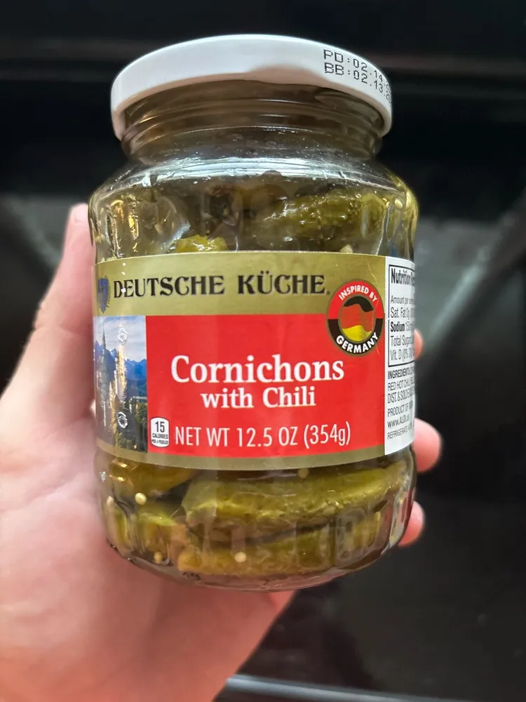 Cornichons With Chili