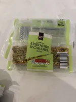 Pistachio And Caramel Slice