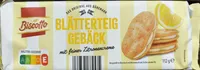 Blätterteig Gebäck Zitronencreme