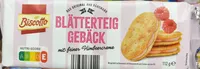 Blätterteiggebäck Himbeere