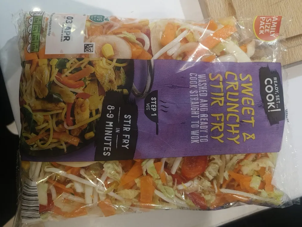 SWEET & CRUNCHY STIR FRY