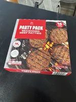Party Pack Beef Patties