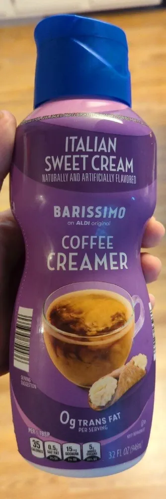 Italian Sweet Cream Coffee Creamer