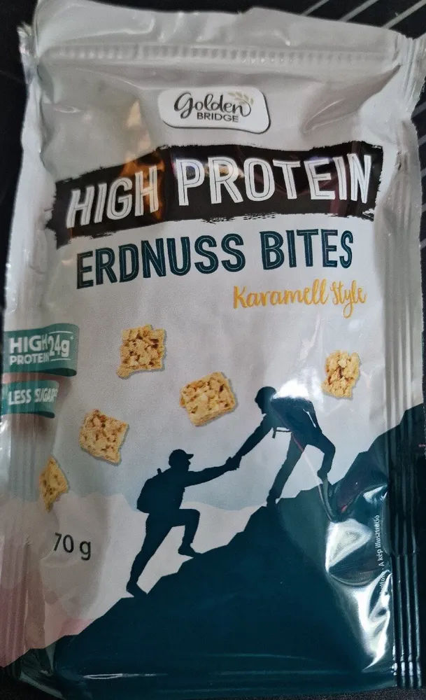 High Protein Karamell Erdnuss Bites