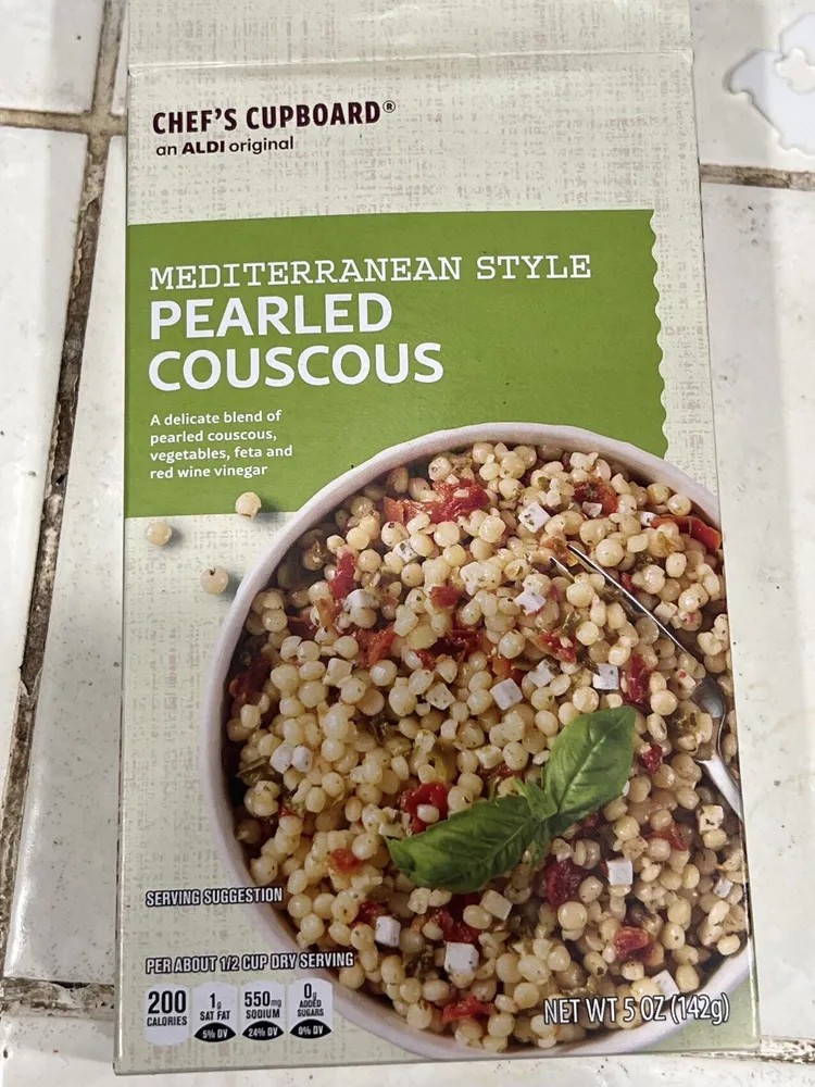 Mediterranean Style Pearled Couscous