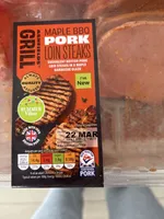 Maple BBQ Pork Loin Steaks