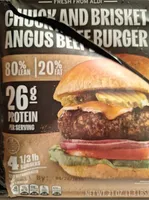 Chuck And Brisket Angus Beef Burger