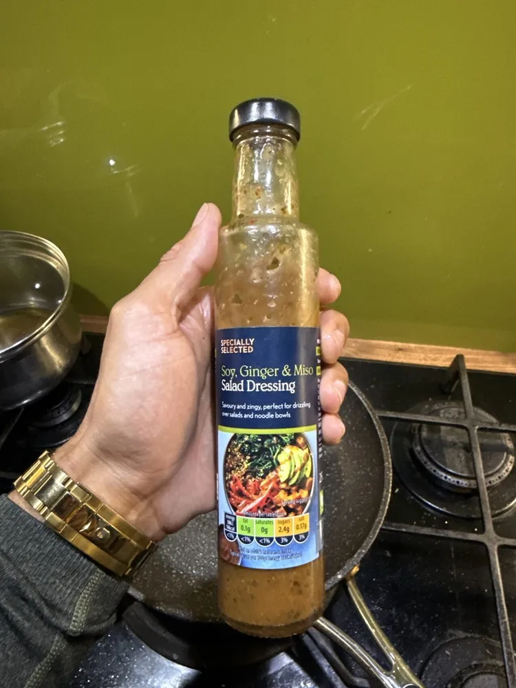 Soy, Ginger & Miso Salad Dressing