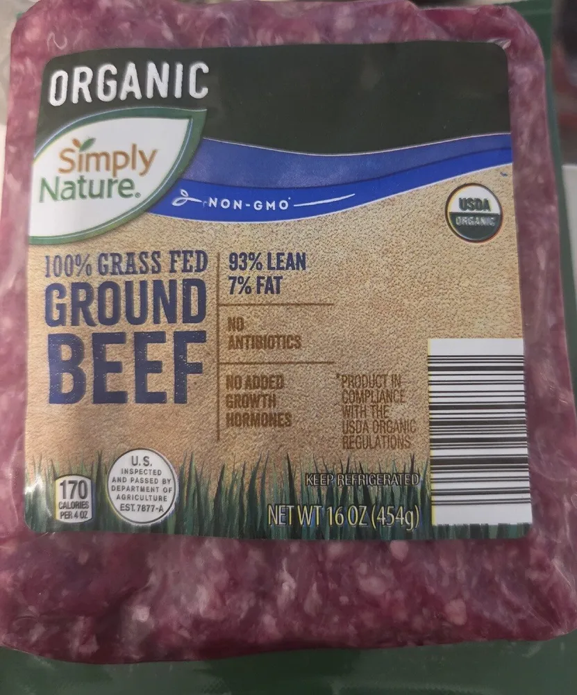 100% Grass Fed Ground Beef