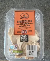 Cooked Chargrilled Sliced Chicken Breast