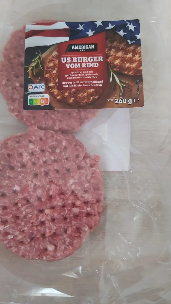 US Burger Vom Rind
