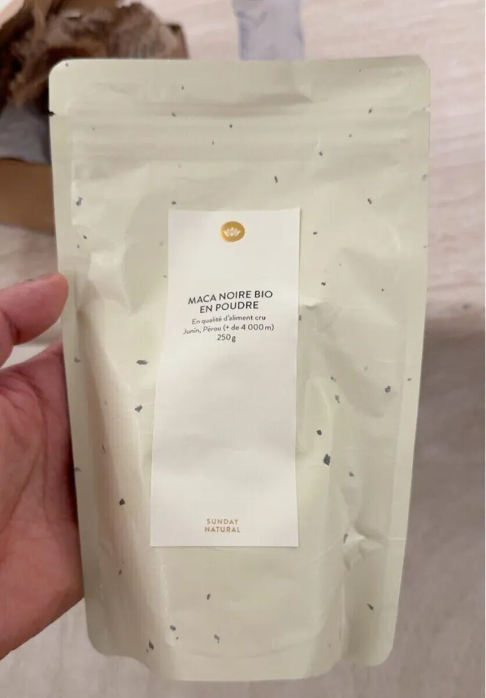 MACA NOIRE BIO EN POUDRE