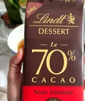 Chocolat noir 70% dessert