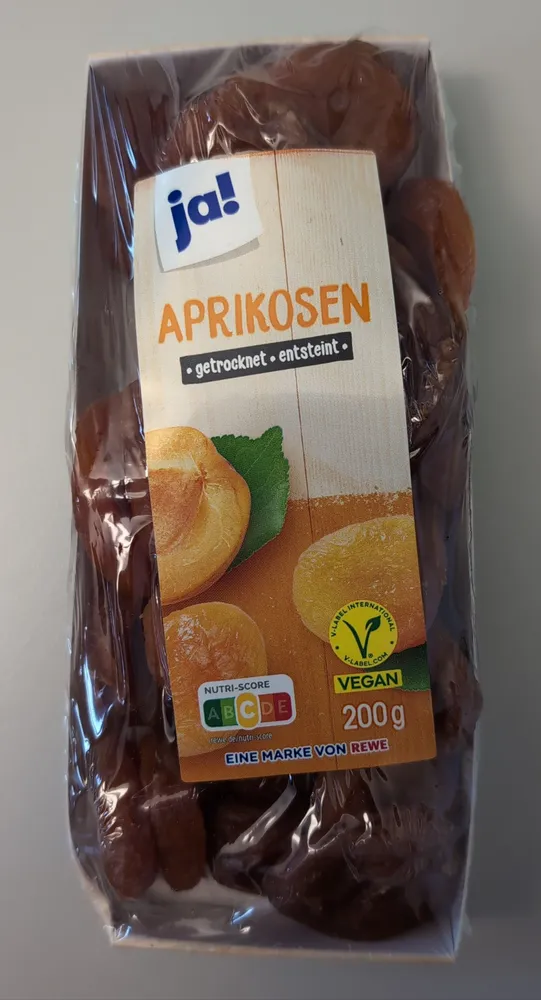 Aprikosen - getrocknet - entsteint