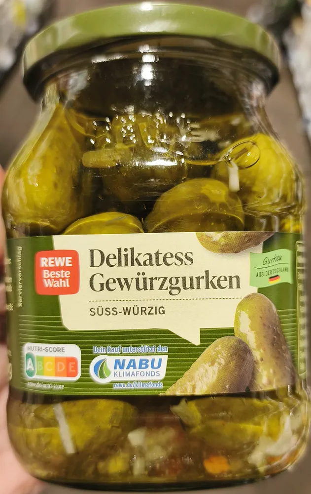 Delikatess Gewürzgurken